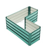 Large Raised Garden Bed Metal Steel Patio Backyard Flower Vegetable Planter Box