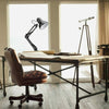 Metal Swing Arm Desk Lamps with LED Bulb Clamp Adjustable Table Lamp for Bedroom