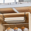 Small/Large Under Shelf Cabinet Storage Basket Hanging Rack Kitchen Organizer UK