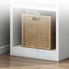 Thin Corner Bookshelf Cupboard Display Cabinet Bookcase Shelving Small Unit Home