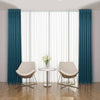 Blackout Curtains Thermal Pencil Pleat Tape Top - Energy Saving + Tie Backs