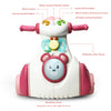Baby Ride On Scooter Musical Balance Toy Toddler Walker Activity Center W/ Game