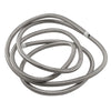NEW QUALITY AN6 STAINLESS STEEL BRAIDED FUEL HOSE LINE OIL PETROL SILVER 3 Meter
