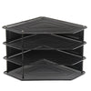 3 Tier Office Desk Document File Magazine Paper Organiser Stand Holder Rack Mesh