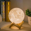 16 Colour Moon Galaxy Lamp USB Night Light Kids Dimmable LED 3D Remote Control