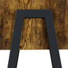 Industrial Side End Table Stackable Bedside Table Storage Nightstand for Bedroom
