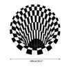 Round Rugs Anti-Slip RUG Carpet Mat 3D Stereo Illusion Living Room Floor Bedroom