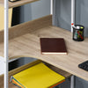 Industrial Computer Desk wit Storage Shelf Metal Frame for Home Office