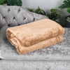 2MX2.4M King Size Warm Soft Faux Fur Fleece Throw Mink Large Sofa Bed Blanket