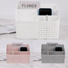 Multi-function Cosmetic Desktop Make-up Organizer Storage Box 5 Compartments