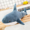 80CM Chubby Shark Plush Toy Animal Cute Ocean Pillow Pet Stuffed Doll Kids Gift
