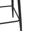 2X Bar Stools PU/ Velvet/ Fabric Breakfast Stool Chairs Kitchen Pub Grey Brown