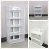 White 3/4/5/Tiers Shoe Rack Stand Storage Organiser Unit Shelf Home Wood Cabinet