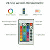 UK 5m LED Strip USB Light IP65 5050 RGB TV LED Strip With Remote Controller
