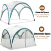 Large 3.1 x 3.1M Outdoor GazeboDome Shelter Party Tent for Garden Camping Party