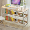 Ladder Computer Desk with Shelves Small Workstation Home Office PC Table Laptop