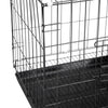 Dog Cage Metal Wire Cat Rabbit Puppy Carrier Crate Kennel Indoor Outdoor Cage