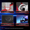 Gaming Desk with Gamepad Holder Cup Holder Headphone Hook Home Office
