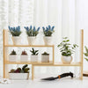 Multipurpose Desk Bookshelf Desktop Storage Organizer Display Shelf Rack Wooden