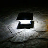 LED Solar Powered Fence Lights Outdoor Garden Landscape Deck Lamp Cold White UK