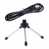 Microphone Mic Kit Jack Condenser Studio Tripod Stand For PC Laptop Recording KT