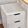 Mobile Filing Document Organizer Storage Cabinet Under Desk 3 Drawers Chest BN