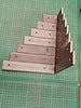 2 x Heavy Duty Solid Steel 90 Degree Angle 'L' Brackets Industrial Rustic Shelf
