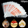 100 Easy Grip Piping Bags Disposable Icing Pastry Cupcake Baking Bags Tear-Proof