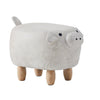 New Footstools Ottoman Animals Stool Large Hippo Pig Lovely Gift for Kids Adult