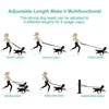 Hands Free Dog Walking Belt Pet Running Lead Waist Belt Jogging Hiking Coupler
