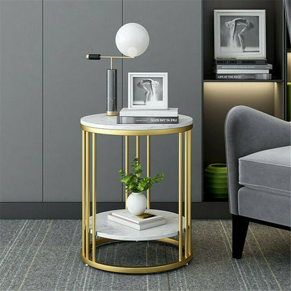 Nordic Marble Living Room Sofa Side Table Light Luxury Corner Several Manimalist