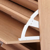 2 Drawer Shoe Cabinet Storage Cupboard Footwear Stand Rack Wooden Unit