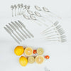 24PCS Stainless Steel Cutlery Sets Tableware Dining Kitchen Fork Spoons Boxed