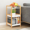 3/4/5 Tier Bookcase Shelving Unit Wood Bookshelf Free Standing Storage Display