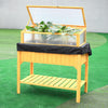 Wooden Garden Vegetable Raised Bed Flower Herb Grow Planter Box Trough Bedding