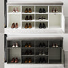 Hallway Shoe Bench Shoe Storage Rack Boots Cabinet Seat Cushion Corridor Stool