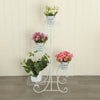 Indoor Outdoor Plant Stand 4 Tier Metal Flower Pots Holder Rack Display Shelf