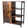 Storage Cabinet Cupboard Multipurpose Cabinet 3 Black