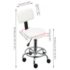 Salon Saddle Stool Swivel Hairdress Beauty Chair Hydraulic Lift Adjustable Seat