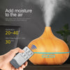 550ML Aroma Aromatherapy Diffuser LED Oil Ultrasonic Air Humidifier Purifier UK