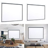 60-100 Inch Manual Pull Down Projection Projector Screen Home Cinema Theater 4:3