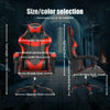 Red Adjustable Executive Racing Gaming Computer Office Chair Swivel Recliner UK