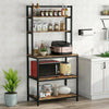 Kitchen Baker's Rack Microwave Oven Stand Multipurpose Kitchen Shelf Organizer