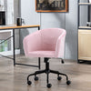 Velvet Office Chair Modern Computer Chair Adjustable Swivel Chair Lady Girl Seat