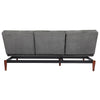 Foldable Multi Angle Adjust 3 Seater Sofa Bed Velvet Tufted Couch Settee Sofabed