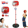 New Portable kids Basketball Net Hoop Stand Backboard Ball And Pump Included