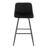 1/2/4er Barstool Breakfast Kitchen Metal+Velvet Counter Bar Chair Faux Bar Stool