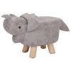 Animal Ottoman Footstool Padded Cushion Pouffe Stool Rest Children Toy Kid Chair