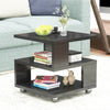 Coffee Table Sofa Side End Modern Tea Desk Storage Shelf for Living Room/Bedroom