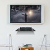 Set-Top Box Bracket Wall Mount Router DVD Player Shelf Under TV Stand Rack NEW